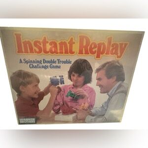 NEW FACTORY SEALED Vintage 1987 Parker Brothers Instant Replay Game
